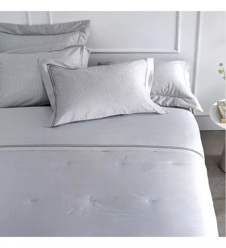 Jogo Cama Buddemeyer Queen Vision 4pç Cetim 300 Fios Basilic