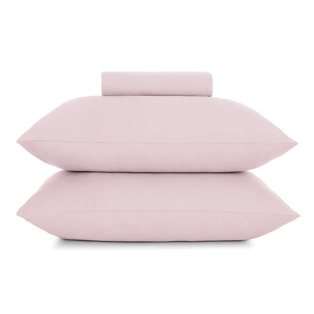 Jogo de Cama King 3 peças Altenburg Malha Fio Penteado Rosa