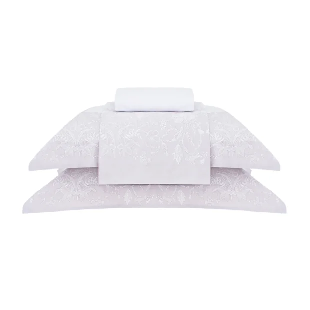 Jogo de Cama king Buddemeyer Bud Vision Amelie 100% Algodão Fio Penteado Cetim 300 Fios (4 Peças)