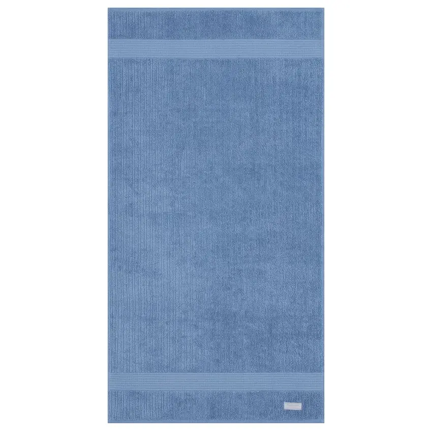 Toalha Buddemeyer Fio Penteado Canelado Banho  Azul