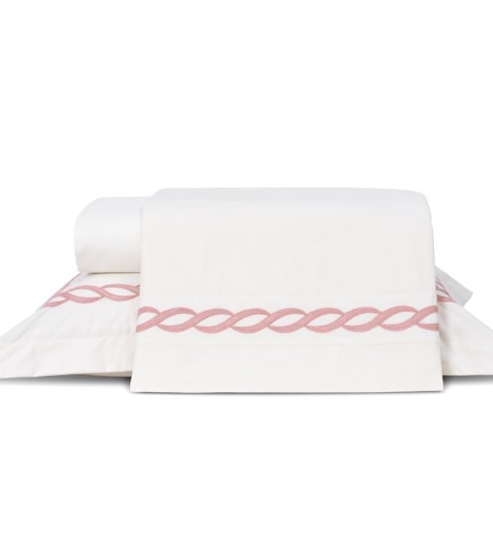Jogo de Cama Francis Queen 04 peças 180 fios-Rose