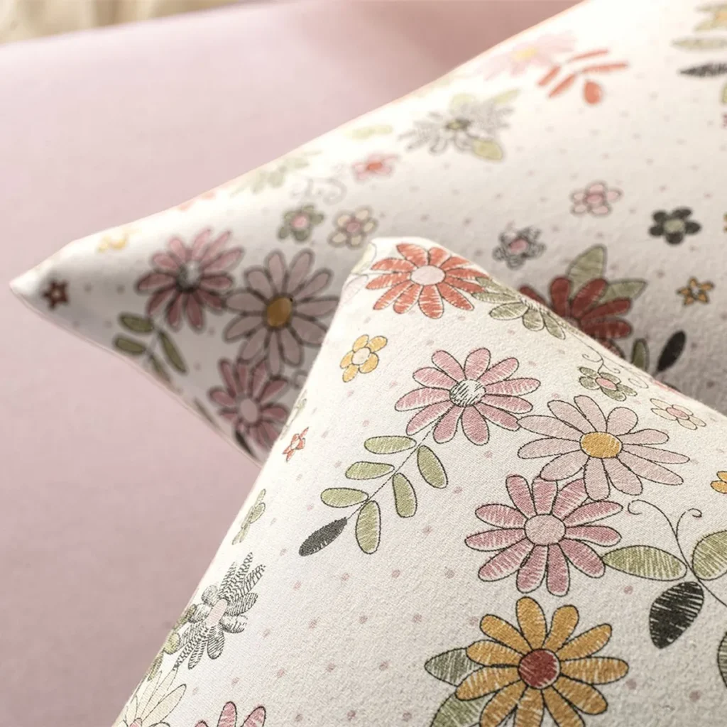 Jogo de Cama Queen 3 Peças Altenburg Malha Fio Penteado Florir